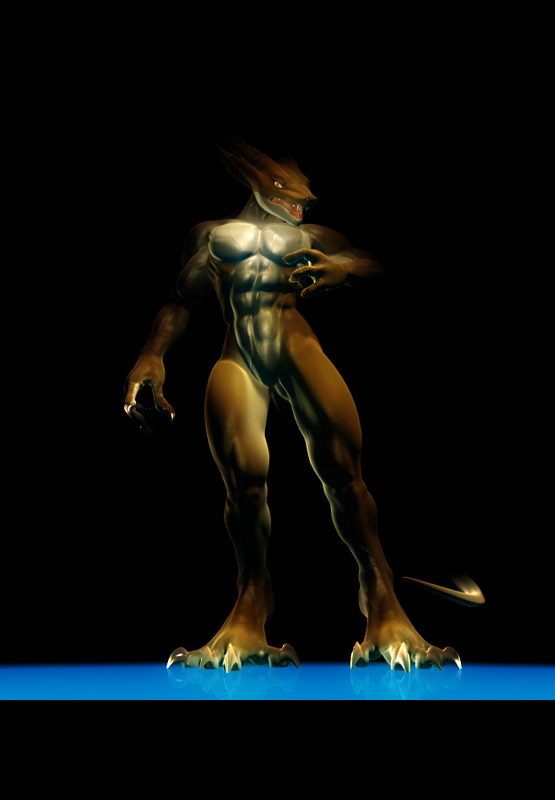 ３Ｄ竜人